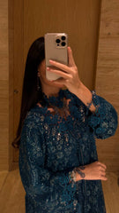 Midnight Blossom Jalabiya