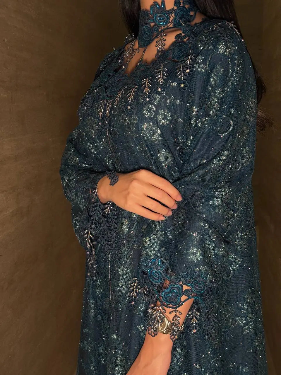 Midnight Blossom Jalabiya MMK Design