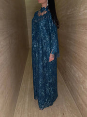 Midnight Blossom Jalabiya MMK Design