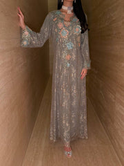 Desert Bloom Jalabiya