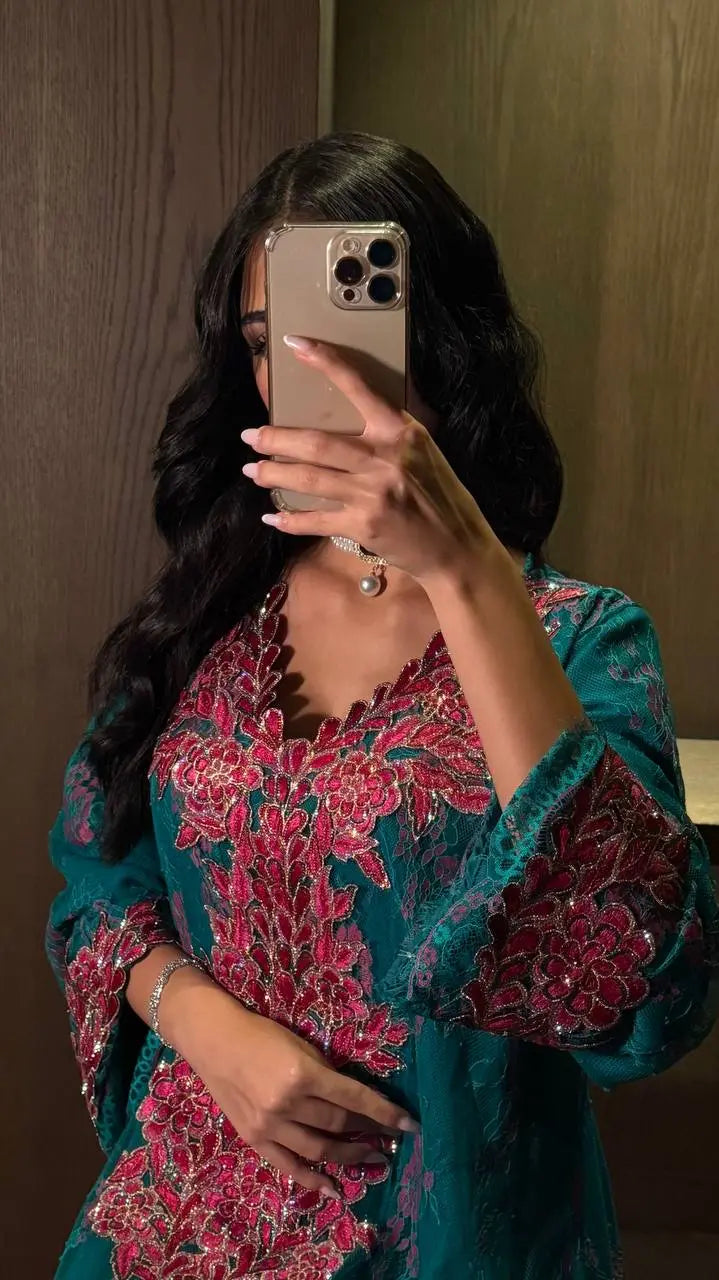 Whispering Petals Jalabiya MMK Design