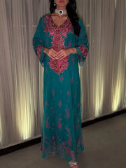 Whispering Petals Jalabiya MMK Design