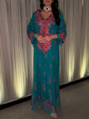 Whispering Petals Jalabiya MMK Design