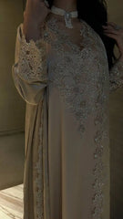 Midnight Bloom Jalabiya - MMK Design