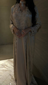 Midnight Bloom Jalabiya - MMK Design