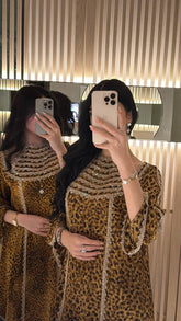 Tiger Highneck Jalabiya - MMK Design