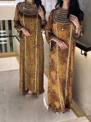 Tiger Highneck Jalabiya - MMK Design