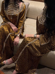 Tiger Highneck Jalabiya - MMK Design