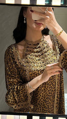 Tiger Highneck Jalabiya - MMK Design