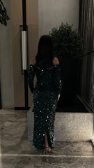 Emerald Radiance Dress - MMK Design