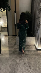 Emerald Radiance Dress - MMK Design