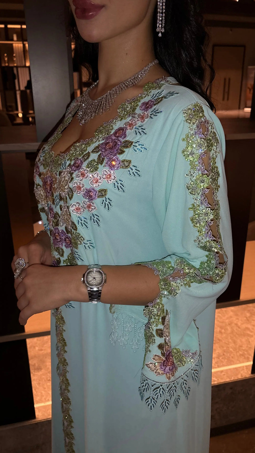 Tiffany Blossom Jalabiya - MMK Design