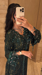 Emerald Bloom Jalabiya - MMK Design