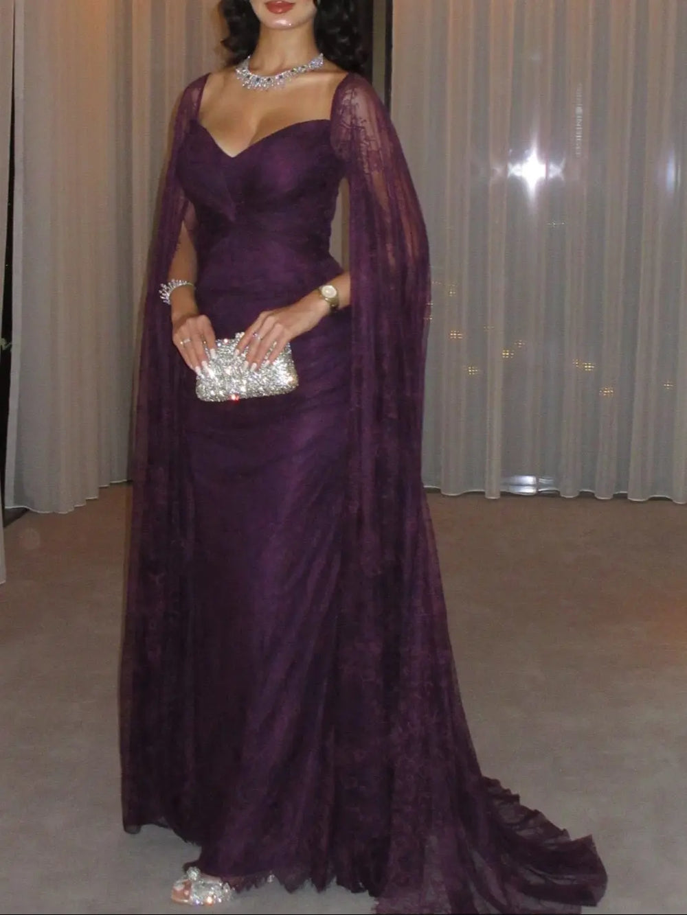 Royal Amethyst Dress - MMK Design