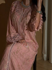 Blush Lace Jalabiya - MMK Design
