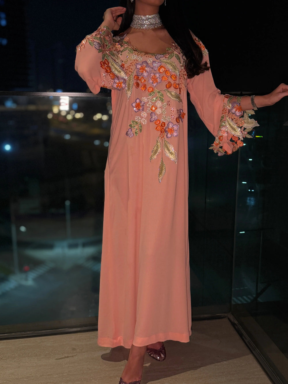 Blossom Glow Jalabiya MMK Design
