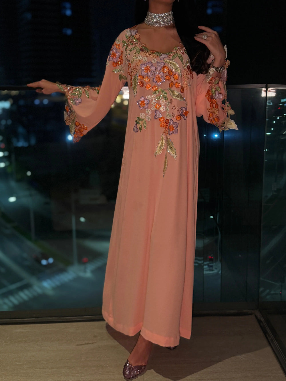 Blossom Glow Jalabiya MMK Design