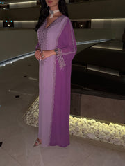 Lilac Majesty Jalabyia