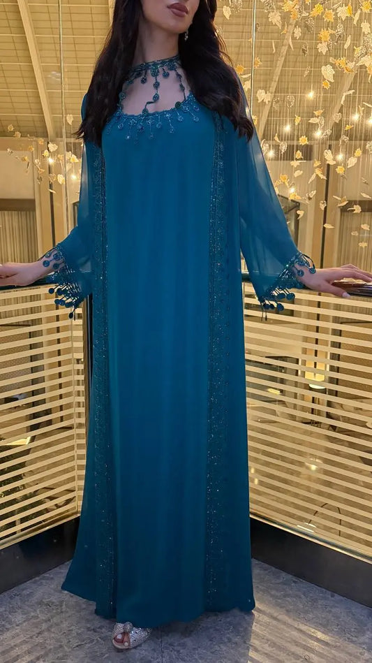Dark Blue Twilight Jalabiya