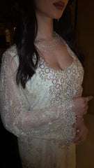 Offwhite Ivory Jalabiya