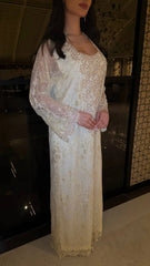 Offwhite Ivory Jalabiya