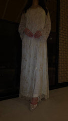 Offwhite Ivory Jalabiya