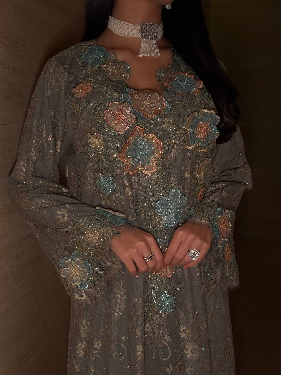 Desert Bloom Jalabiya