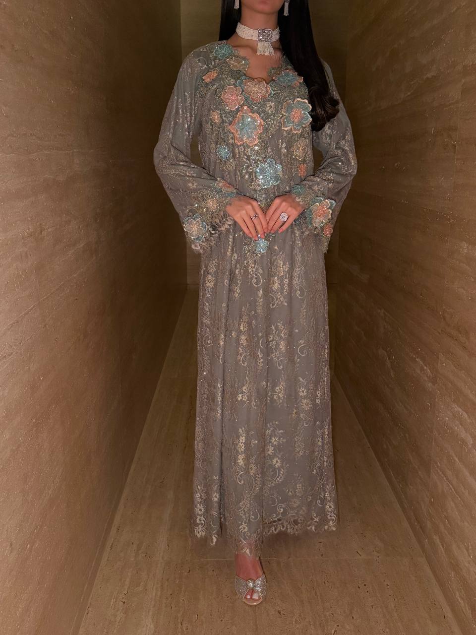 Desert Bloom Jalabiya