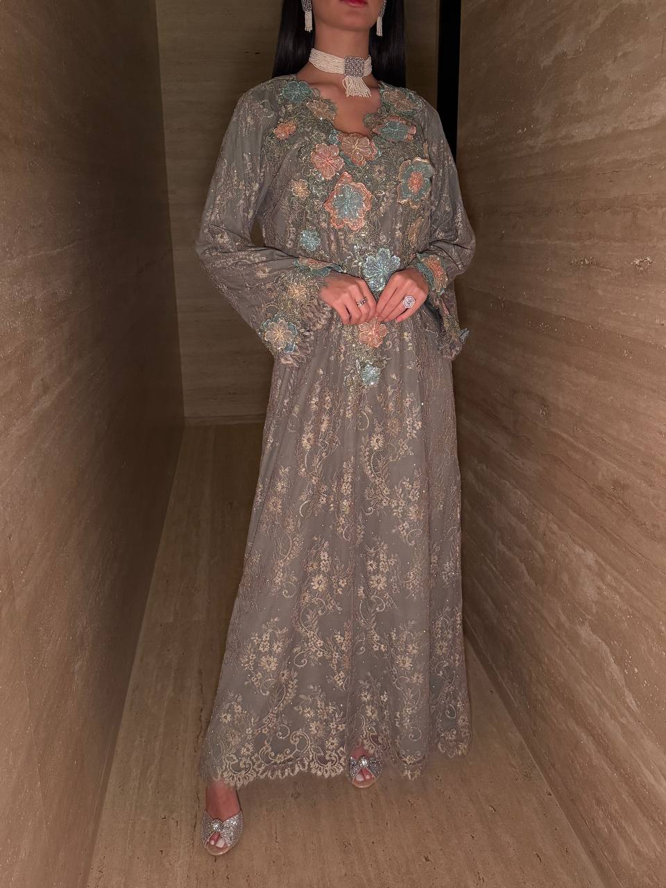 Desert Bloom Jalabiya