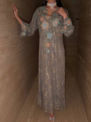 Desert Bloom Jalabiya