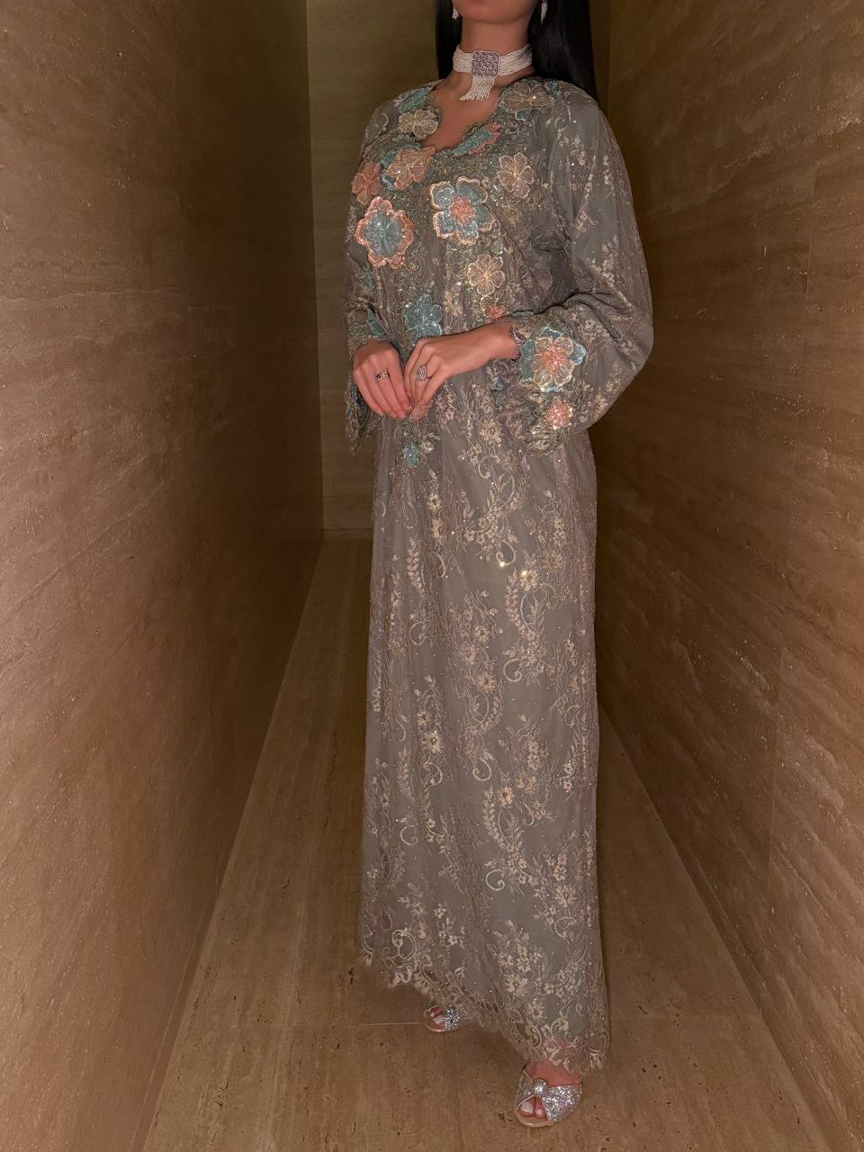 Desert Bloom Jalabiya