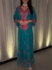 Whispering Petals Jalabiya