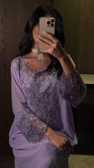 Lilac Moonlight Jalabiya MMK Design