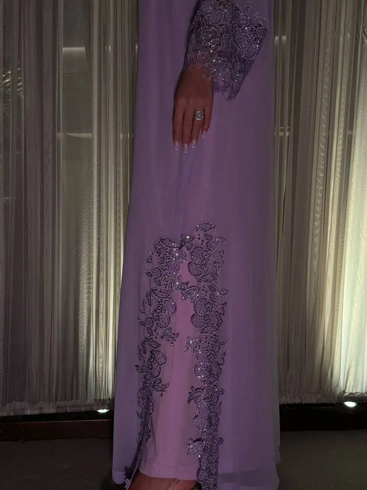 Lilac Moonlight Jalabiya MMK Design