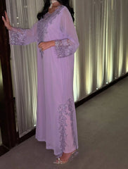 Lilac Moonlight Jalabiya MMK Design
