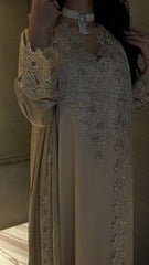 Midnight Bloom Jalabiya - MMK Design