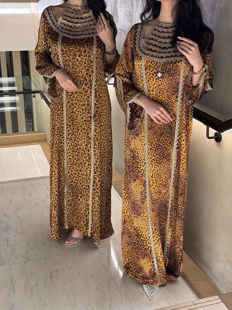 Tiger Highneck Jalabiya - MMK Design