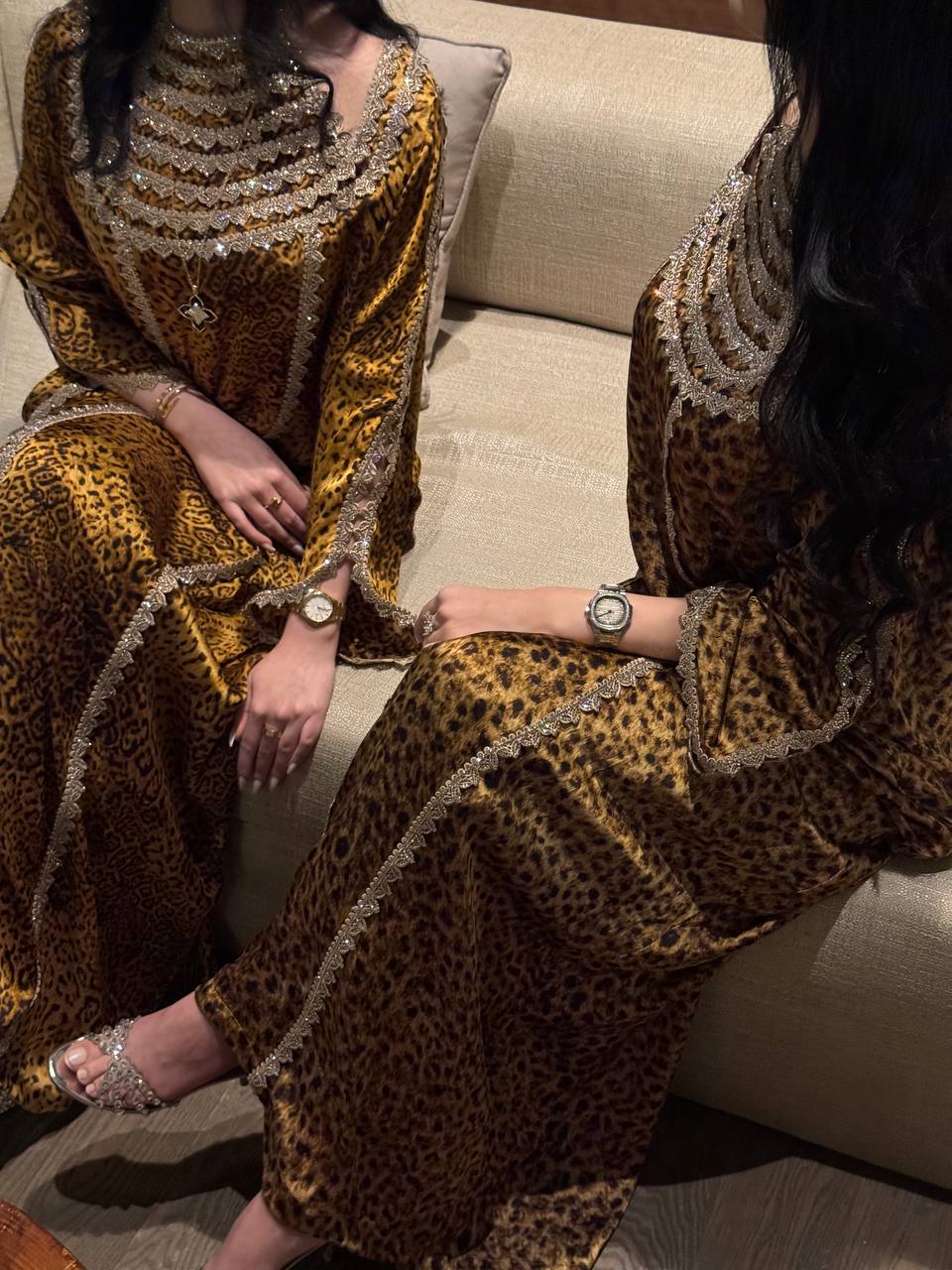 Tiger Highneck Jalabiya - MMK Design