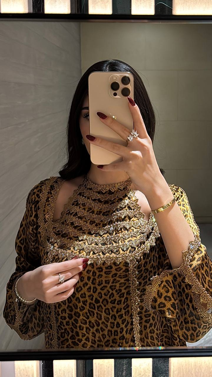 Tiger Highneck Jalabiya - MMK Design