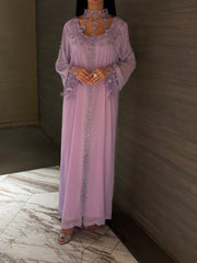 Moonlight Amethyst Abaya