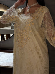 Gold Butter Abaya