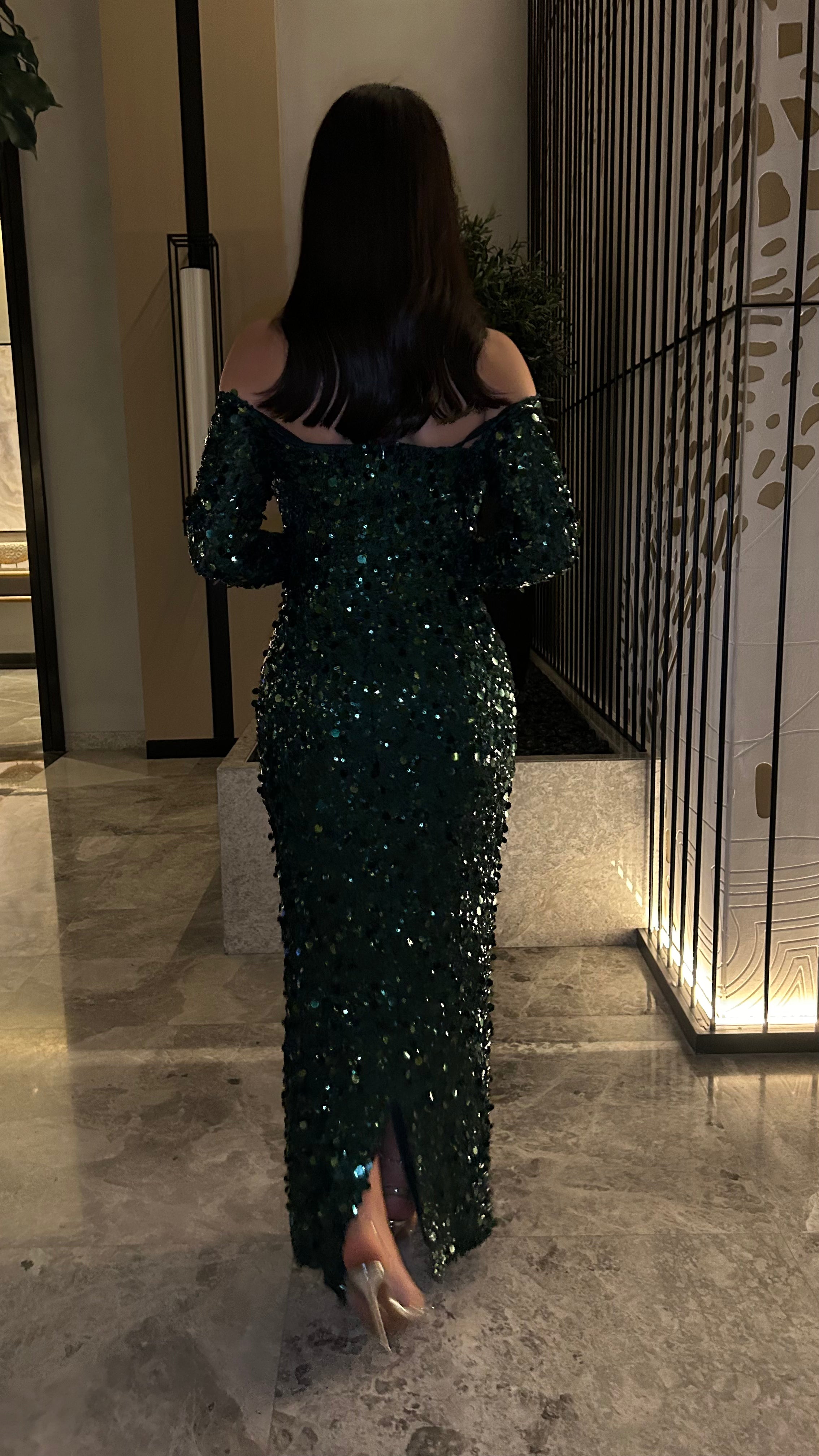 Emerald Radiance Dress - MMK Design