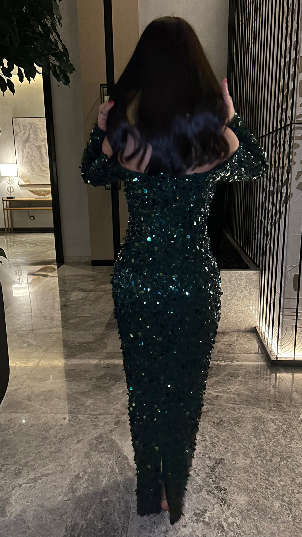 Emerald Radiance Dress - MMK Design