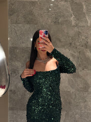 Emerald Radiance Dress - MMK Design