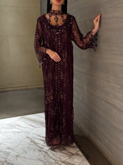 Twilight Garnet Abaya