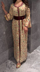 Golden Blossom Heritage Caftan
