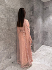 Blush Lace Étoile Jalabiya