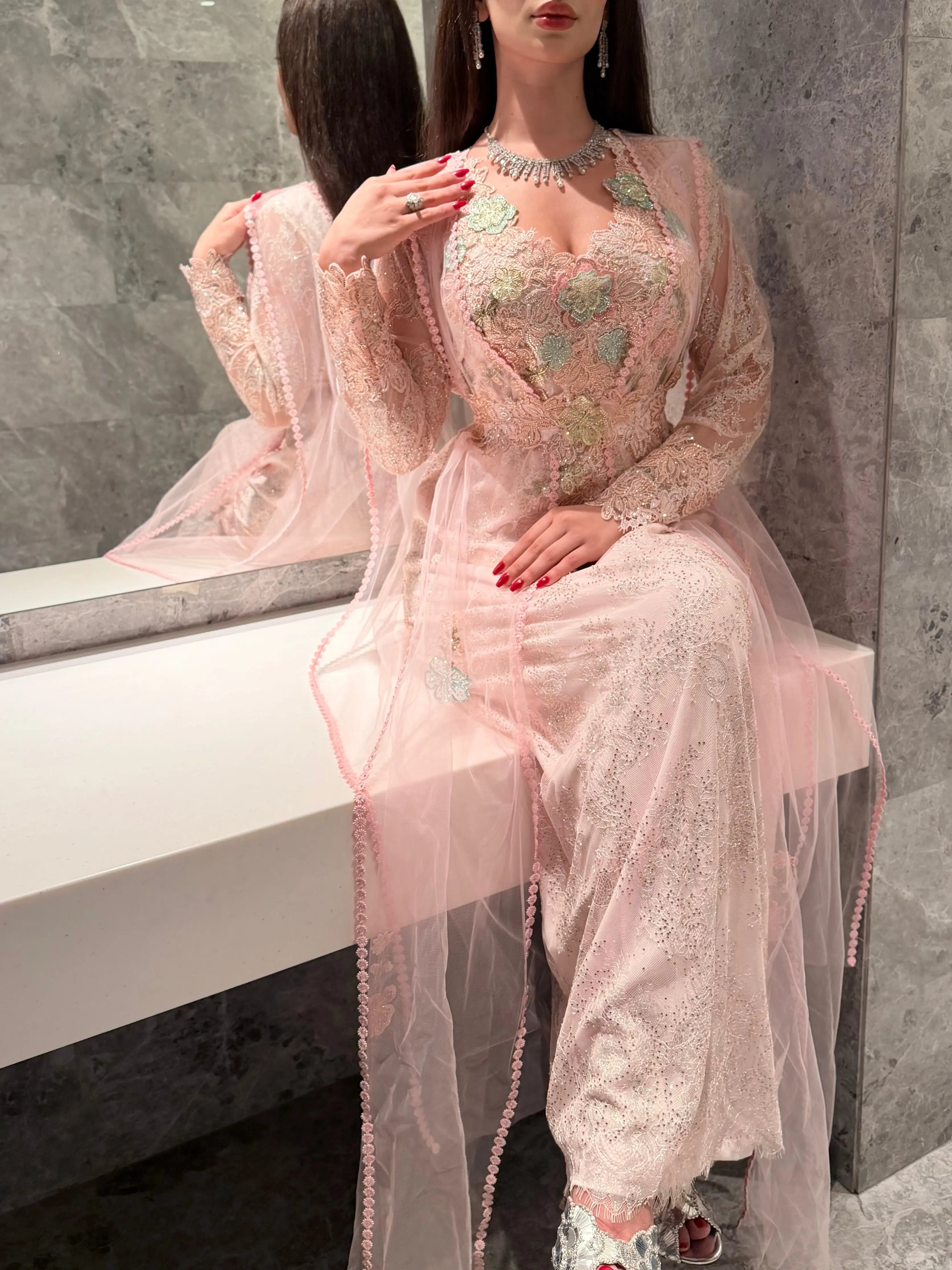 Petal Luxe Jalabiya