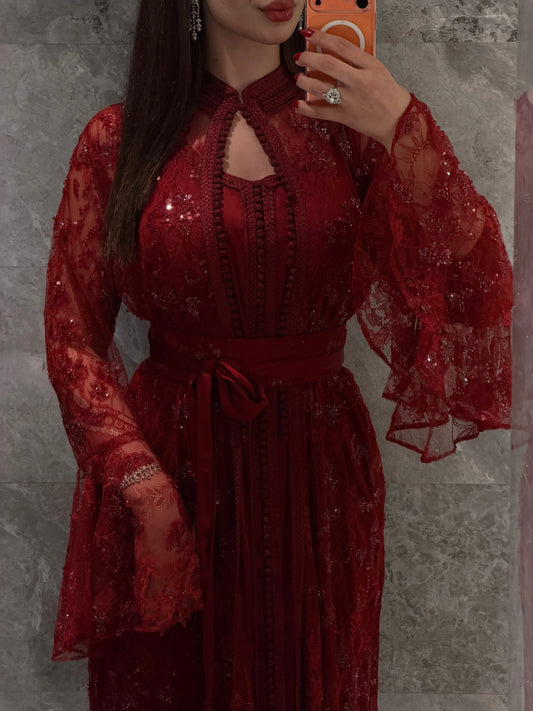 Rouge Royale Lace Jalabiya