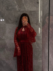 Rouge Royale Lace Jalabiya